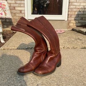 Nicole Leather Tall Boots